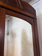 demontabele antieke eiken hangkast