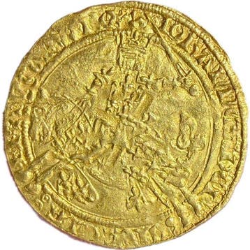 Frankrijk. Jean II le Bon (1350-1364). Franc à cheval