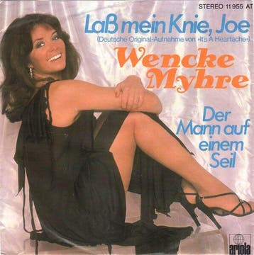 vinyl single 7 inch - Wencke Myhre - LaÃ Mein Knie, Joe, Cd's en Dvd's, Verzenden, Zo goed als nieuw, 7 inch, Overige genres