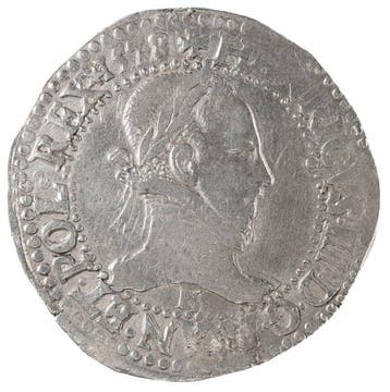 Frankrijk. Henri III (1574-1589). Franc 1578-E, Tours