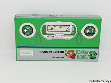Nintendo Game & Watch - Micro VS. System - Donkey Kong 3 - A, Spelcomputers en Games, Spelcomputers | Overige, Verzenden, Gebruikt
