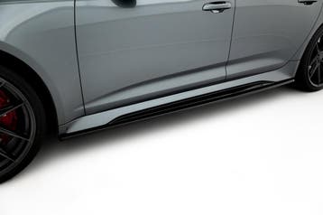 Maxton Side skirts diffusers V.2 Audi RS6 C8 / C8 Facelift, Auto-onderdelen, Verzenden, Nieuw, Audi