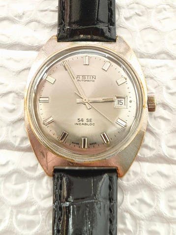 Astin - A54 SE Incabloc Automatic - 21 Jewels. - Zonder, Sieraden, Tassen en Uiterlijk, Nieuw