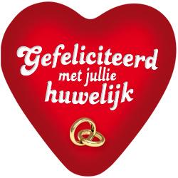 Big Sign Bord Gefeliciteerd Huwelijk, Ophalen of Verzenden, Nieuw