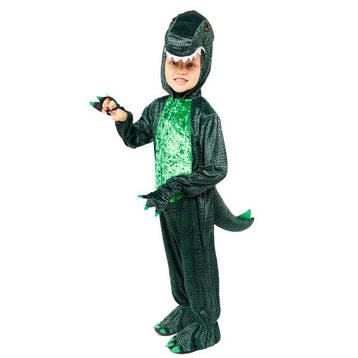 Kinderkostuum Dark Dino, Ophalen of Verzenden, Nieuw