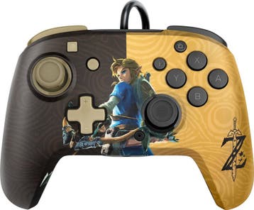 Faceoff Deluxe+ Audio Wired Controller - Zelda (Nintendo, Verzenden, Nieuw