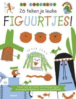Zó teken je leuke figuurtjes! - Ed Emberley 9789044738223, Verzenden, Gelezen, Ed Emberley