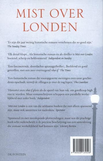 Mist over Londen / Knack zomerthrillers 9789026134548, Verzenden, Gelezen, C.J. Sansom