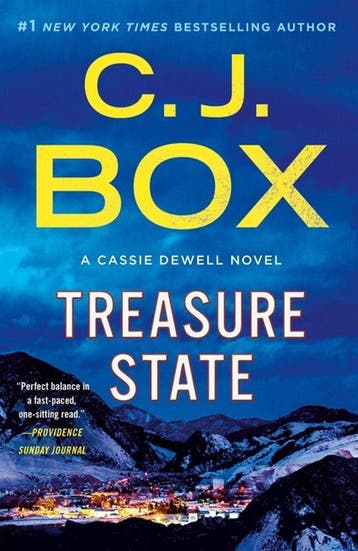 Cassie Dewell Novels- Treasure State - c j box 9781250889553, Verzenden, Zo goed als nieuw, C j box