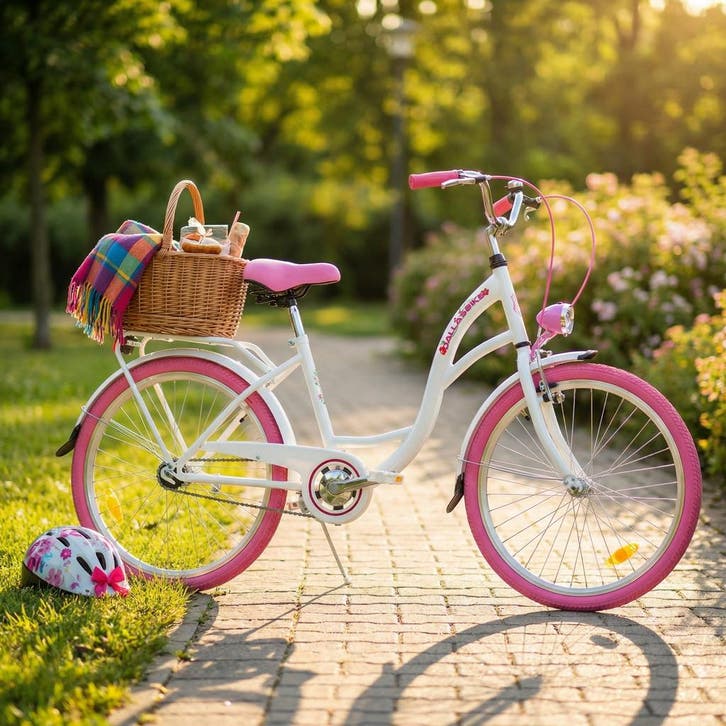 Dallas Junior Fiets 24 | Wit | Laatste Stuks!, Fietsen en Brommers, Fietsen | Meisjes, Handrem, 24 inch, Nieuw, Ophalen of Verzenden