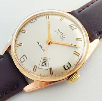 Mod - Ancre France - gold plated - Dress watch - mens -, Nieuw