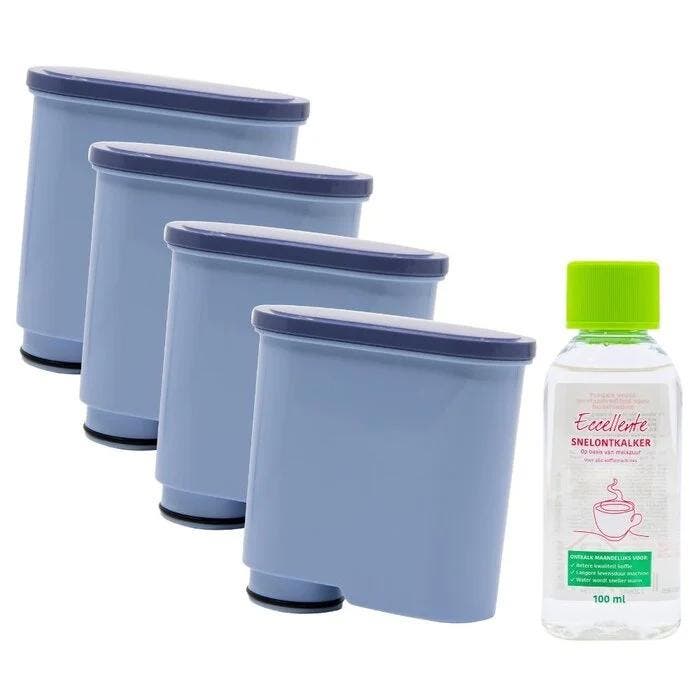 4× AquaClean waterfilter voor Philips met ontkalker, Witgoed en Apparatuur, Broodroosters, Verzenden