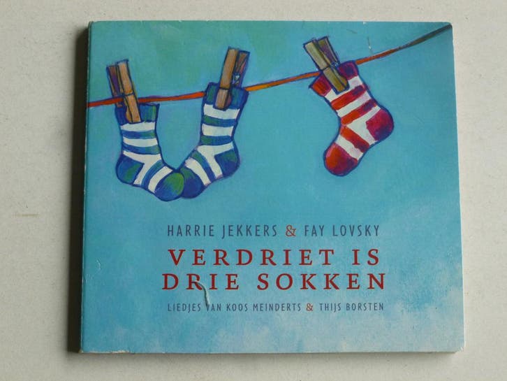 Harrie Jekkers & Fay Lovsky - Verdriet is Drie Sokken, Cd's en Dvd's, Cd's | Nederlandstalig, Zo goed als nieuw, Ophalen of Verzenden