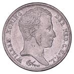 1 Gulden 1820-1837 Willem I ZFr, Postzegels en Munten, Munten | Nederland, Verzenden
