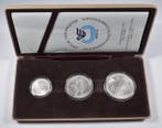 Griekenland. 100, 250, 500 Drachme 1982 Pan-European Games