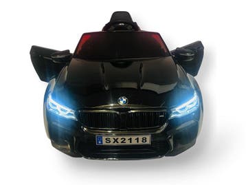 BMW M5, Leder zitje, Rubberen banden, Kinder Accu Auto!, Ophalen of Verzenden, Nieuw