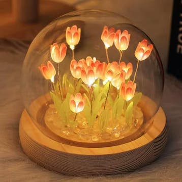 Tulp LED Nachtlampje Set 10/20 Stuks Batterij DIY, Verzenden, Nieuw