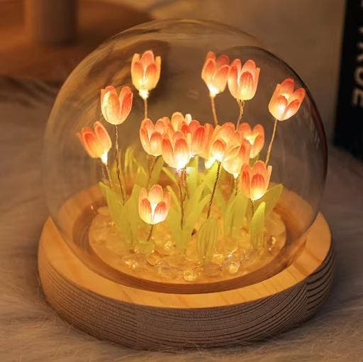 Tulp LED Nachtlampje Set 10/20 Stuks Batterij DIY, Huis en Inrichting, Lampen | Overige, Nieuw, Verzenden