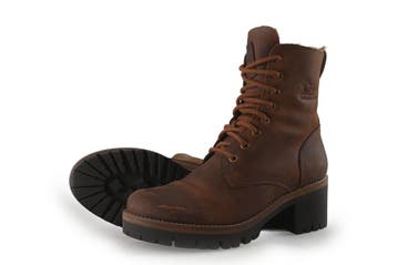 Panama Jack Veterboots in maat 39 Bruin, Kleding | Dames, Schoenen, Bruin, Verzenden, Overige typen, Zo goed als nieuw
