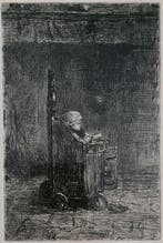 Jozef Israels (1824-1911) - Waiting For Teatime