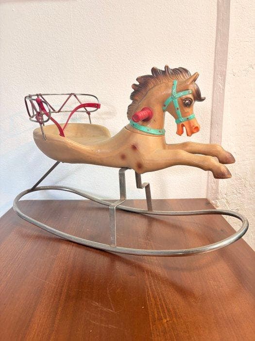 Hobbelpaard - Canova – Cavallo a dondolo vintage originale, Antiek en Kunst, Antiek | Speelgoed