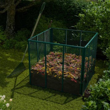 Bladkorf / Metalen compostbak / Tuincompostbak - Tuinafval -, Verzenden