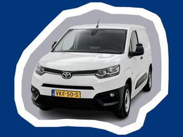 Toyota ProAce CITY 1.5 D-4D Professional Navigatie Camera Ca, Stof, Gebruikt, Wit, Toyota