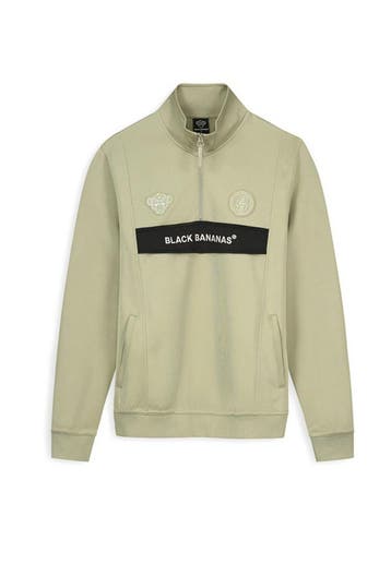 Black Bananas Hook Tracktop MENFW22.2.31 Groen-S, Kleding | Heren, Sportkleding, Verzenden, Nieuw, Groen