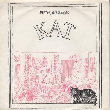 vinyl single 7 inch - Pieter Goemans - Kat, Verzenden, Zo goed als nieuw, 7 inch, Pop