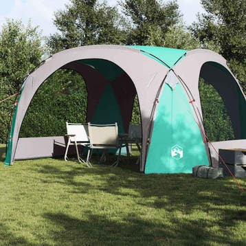 vidaXL Partytent waterdicht groen, Verzenden, Nieuw, Tot en met 2