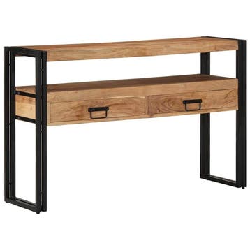 Console tafel Massief hout | Tweedekansje | OP=OP, 100 tot 150 cm, Rustiek, Nieuw, Ophalen of Verzenden