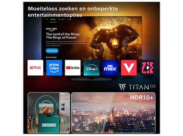 Philips - LED/QLED 60-69 Ultra HD 4K TV - 65 inch, Philips, Verzenden, Nieuw, 100 cm of meer