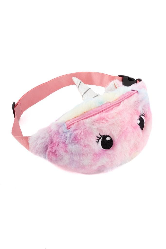 KIMU® Heuptasje Eenhoorn Lichtroze Roze Fanny Pack Oogjes Oo, Sieraden, Tassen en Uiterlijk, Tassen | Damestassen, Overige typen