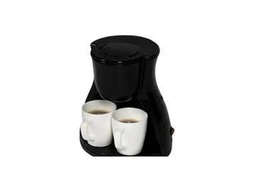 Koffiezetapparaat filter 2 kops Zwart, Nieuw, Overige materialen
