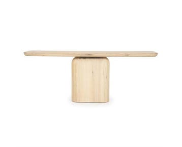 Sidetable Leon 200x45cm - naturel | Eleonora, Huis en Inrichting, Ophalen of Verzenden, Nieuw