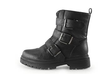 DSTRCT Biker boots in maat 36 Zwart, Verzenden, Zwart, Overige typen, DSTRCT