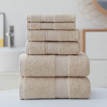 Luxe Katoen Handdoek Set - 3 Delig - Extra Zacht & Zeer Abso, Huis en Inrichting, Badkamer | Badtextiel en Accessoires, Verzenden