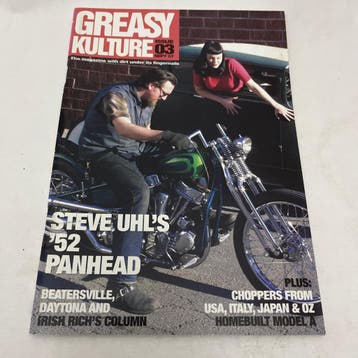 Greasy Kulture Magazine #3, Boeken, Auto's | Boeken, Ophalen of Verzenden, Zo goed als nieuw, Overige merken