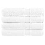 vidaXL Handdoeken SOLUND 4 st 600 g/m² 100x200 cm wit, Verzenden, Nieuw, Wit