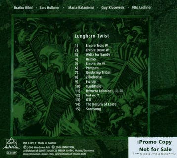 cd - accordion tribe - LUNGHORN TWIST (nieuw), Verzenden, Zo goed als nieuw
