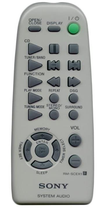 Afstandsbediening Sony rm-scex1 cmt-ex1, Ophalen of Verzenden, Nieuw, Origineel