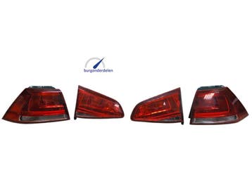 Achterlichten Set Gebruikt Geschikt Voor Golf 7 2012-2017..., Ophalen of Verzenden, Gebruikt, Volkswagen