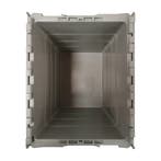 Distributiebak, 400x300x360 mm, euronorm, grijs kunststof,, Ophalen of Verzenden