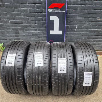 225/50r16 98Y Bridgestone Dot24 6.3mm, Ophalen, Gebruikt, 17 inch, Band(en)