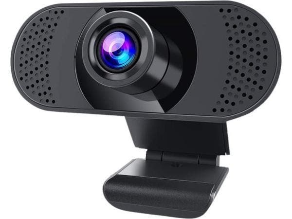 Veiling - Wansview 102 Webcam voor PC en Laptop 1080P Zwart, Computers en Software, Webcams