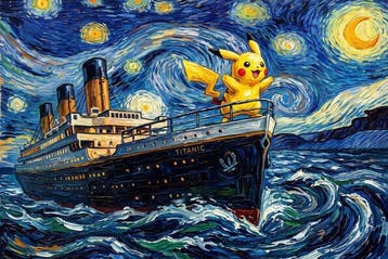 CREATIVE_HUB - Il viaggio del Titanic secondo Pikachu, Nieuw