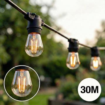 Complete set | Prikkabel 30 meter, Nieuw, Ophalen of Verzenden, Netvoeding, Hanglamp