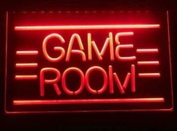 Game room neon bord lamp LED verlichting reclame lichtbak *r, Verzamelen, Verzenden, Nieuw