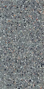 Vloertegel/Wandtegel Terre Terrazzo Medley Antraciet 60x120, 60 cm of meer, Nieuw, Ophalen of Verzenden, 10 m² of meer