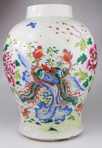 Vaas - Porselein - China - Qing Dynastie (1644-1911) -